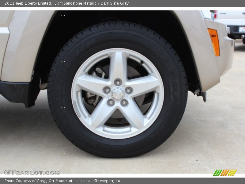 Light Sandstone Metallic / Dark Slate Gray 2011 Jeep Liberty Limited