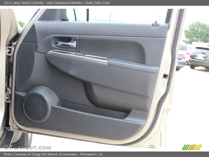 Light Sandstone Metallic / Dark Slate Gray 2011 Jeep Liberty Limited
