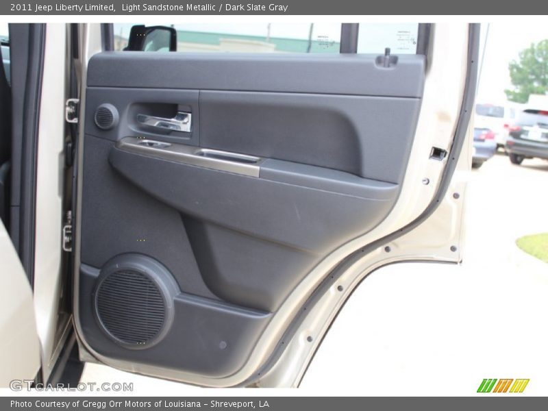 Light Sandstone Metallic / Dark Slate Gray 2011 Jeep Liberty Limited