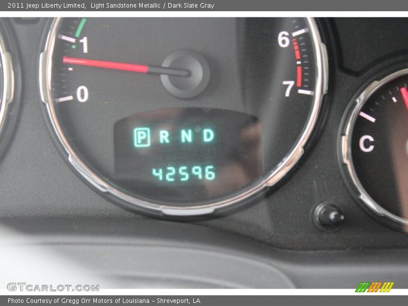 Light Sandstone Metallic / Dark Slate Gray 2011 Jeep Liberty Limited