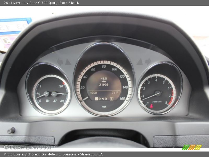  2011 C 300 Sport 300 Sport Gauges