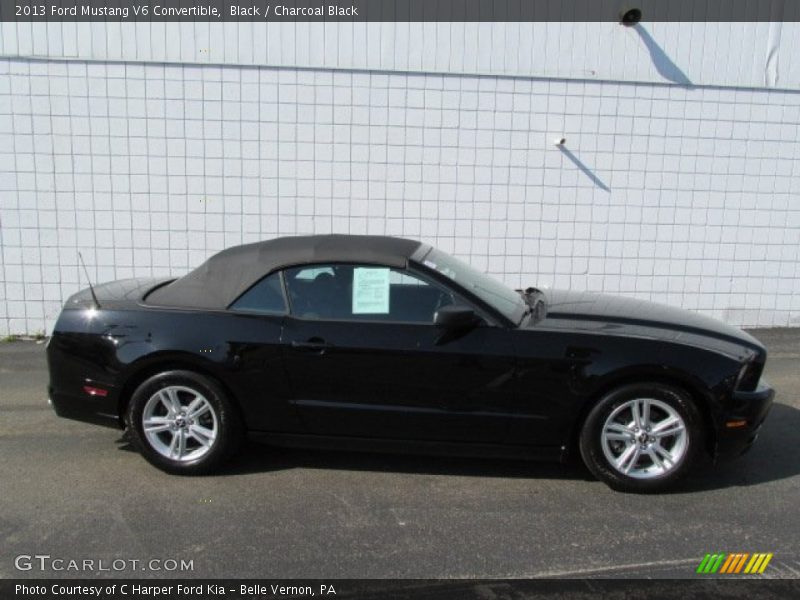 Black / Charcoal Black 2013 Ford Mustang V6 Convertible