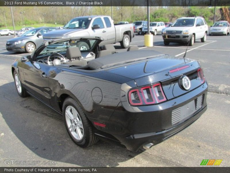Black / Charcoal Black 2013 Ford Mustang V6 Convertible