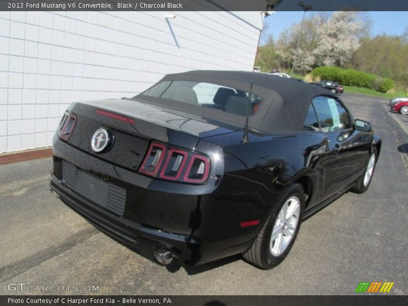 Black / Charcoal Black 2013 Ford Mustang V6 Convertible