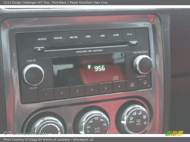 Audio System of 2013 Challenger SXT Plus