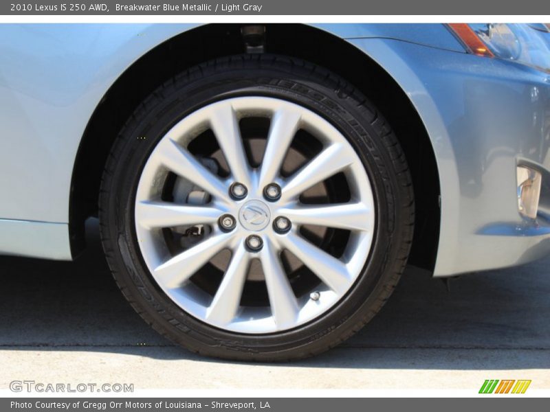  2010 IS 250 AWD Wheel