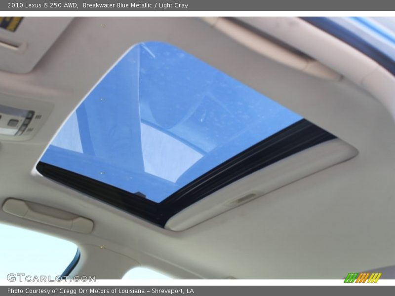 Sunroof of 2010 IS 250 AWD