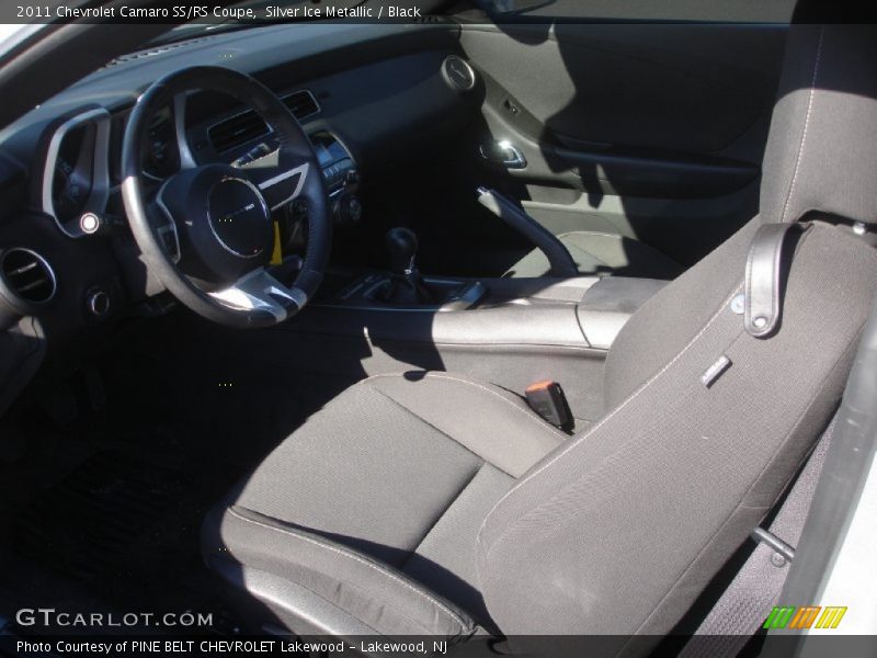 Silver Ice Metallic / Black 2011 Chevrolet Camaro SS/RS Coupe
