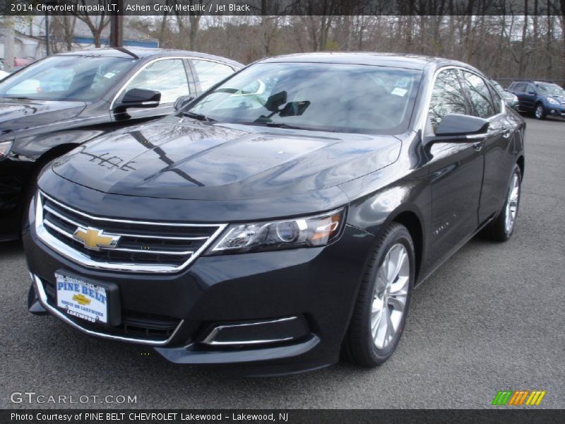 Ashen Gray Metallic / Jet Black 2014 Chevrolet Impala LT