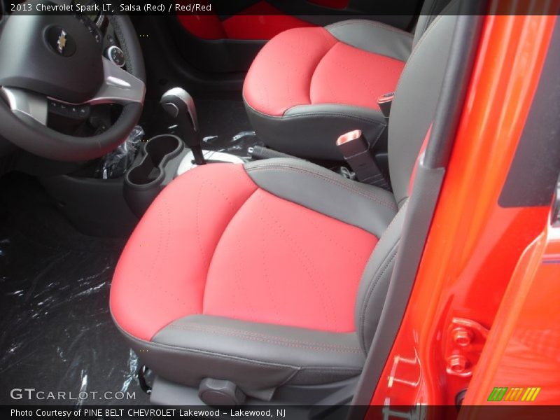  2013 Spark LT Red/Red Interior