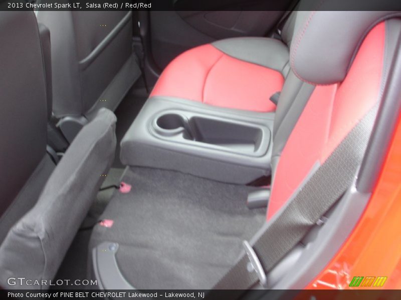 Rear Seat of 2013 Spark LT