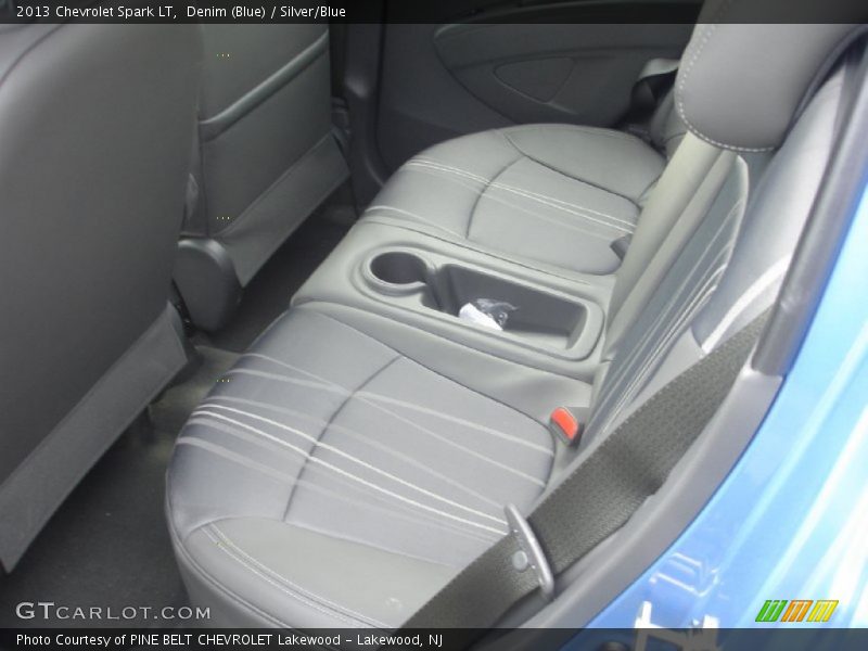 Denim (Blue) / Silver/Blue 2013 Chevrolet Spark LT