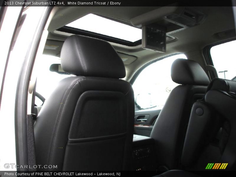 White Diamond Tricoat / Ebony 2013 Chevrolet Suburban LTZ 4x4