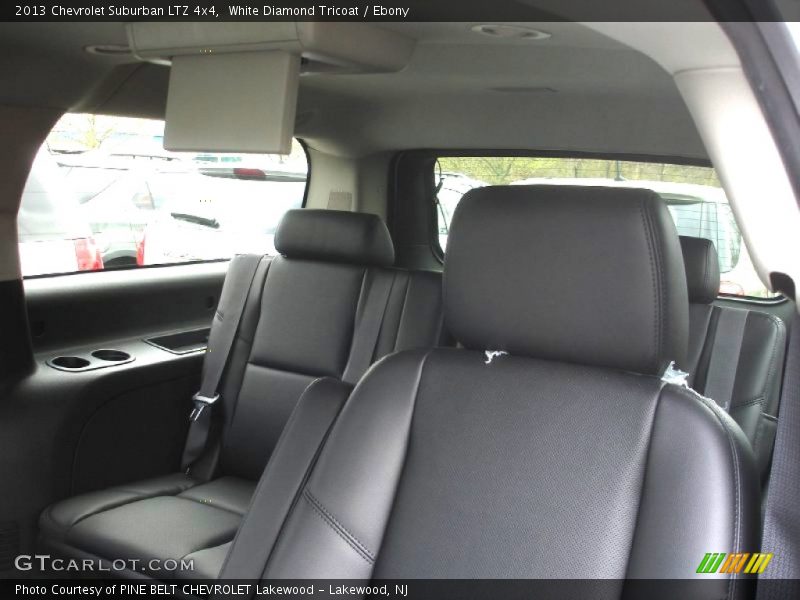 White Diamond Tricoat / Ebony 2013 Chevrolet Suburban LTZ 4x4