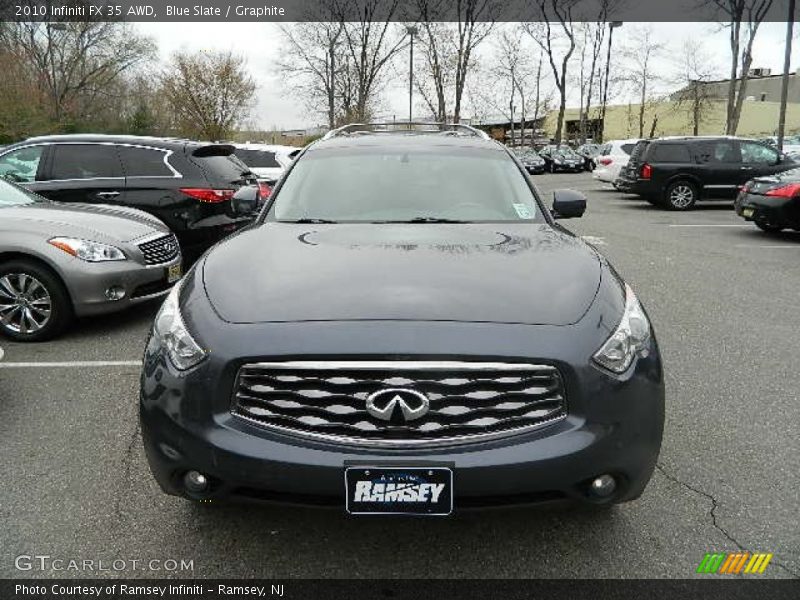 Blue Slate / Graphite 2010 Infiniti FX 35 AWD
