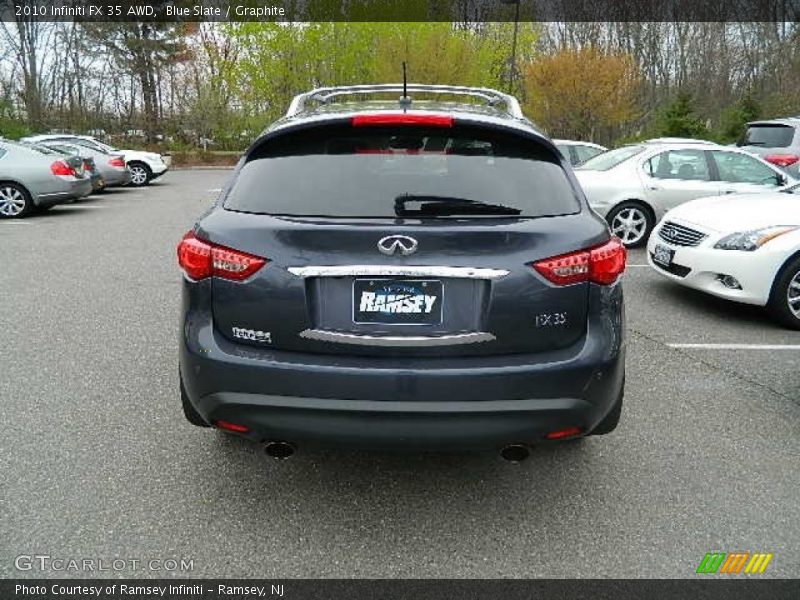 Blue Slate / Graphite 2010 Infiniti FX 35 AWD