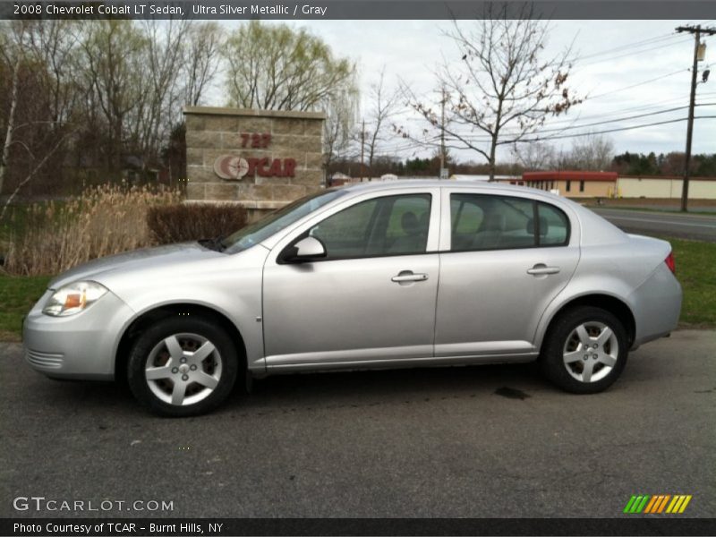 Ultra Silver Metallic / Gray 2008 Chevrolet Cobalt LT Sedan