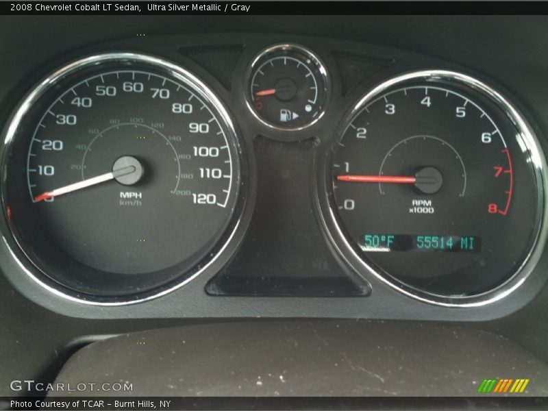 Ultra Silver Metallic / Gray 2008 Chevrolet Cobalt LT Sedan