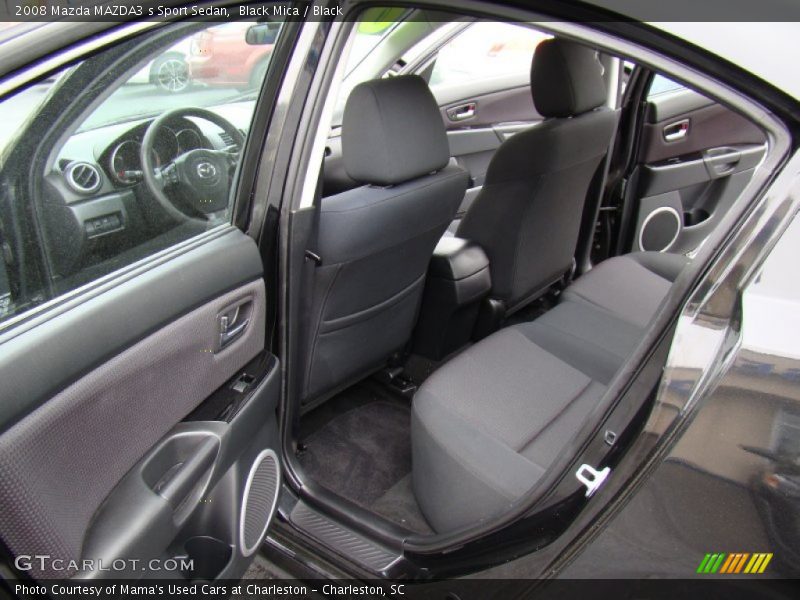 Black Mica / Black 2008 Mazda MAZDA3 s Sport Sedan