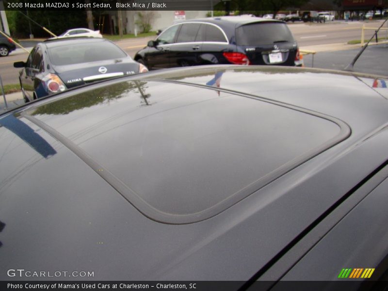 Black Mica / Black 2008 Mazda MAZDA3 s Sport Sedan