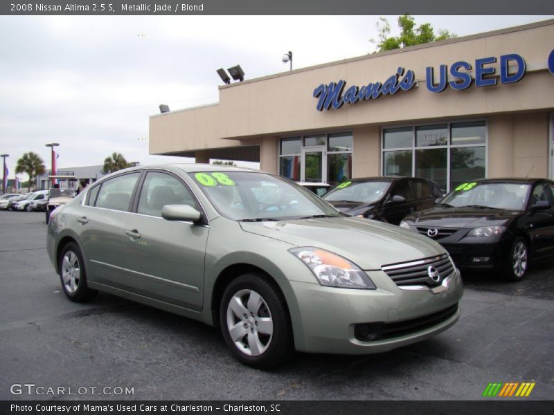 Metallic Jade / Blond 2008 Nissan Altima 2.5 S