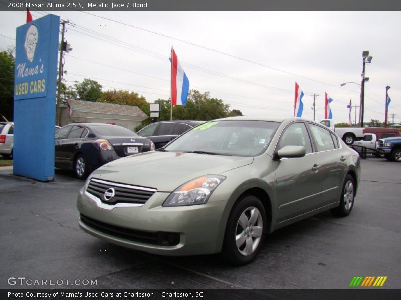 Metallic Jade / Blond 2008 Nissan Altima 2.5 S