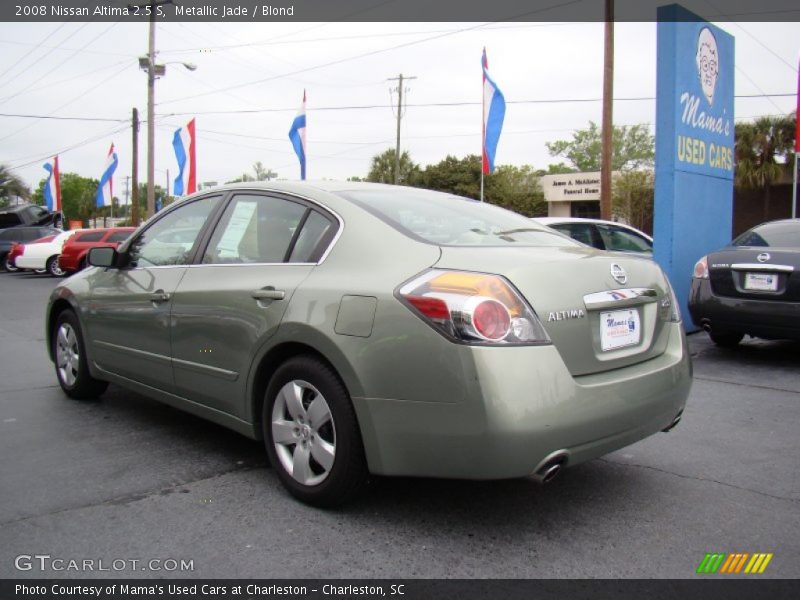 Metallic Jade / Blond 2008 Nissan Altima 2.5 S