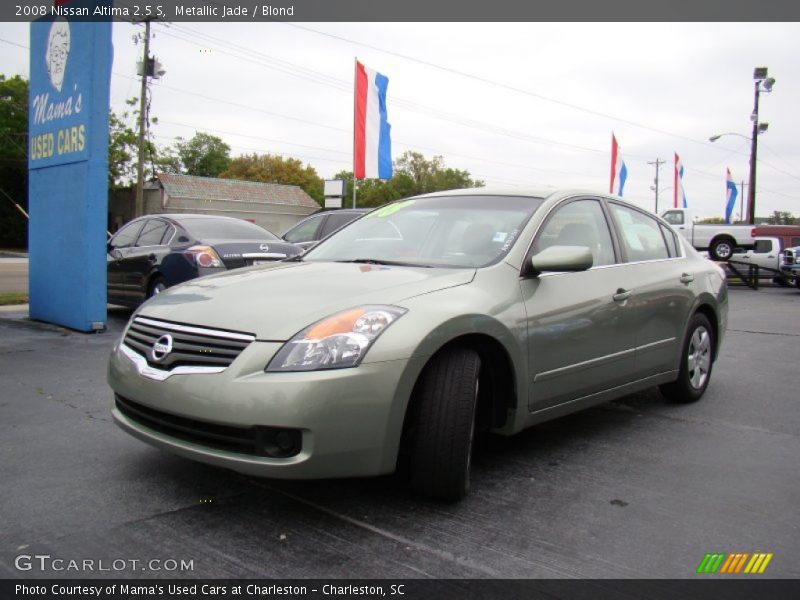 Metallic Jade / Blond 2008 Nissan Altima 2.5 S