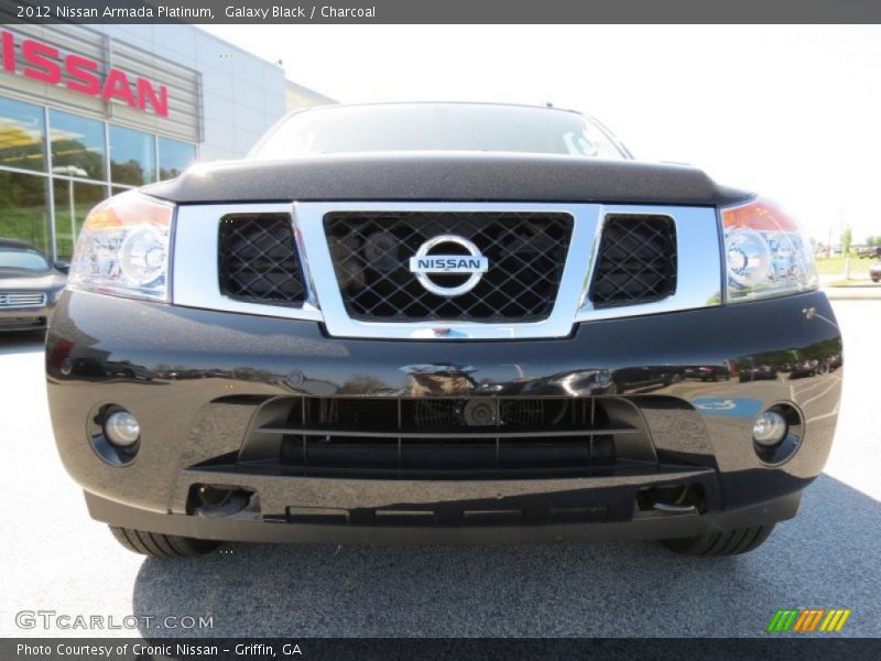 Galaxy Black / Charcoal 2012 Nissan Armada Platinum