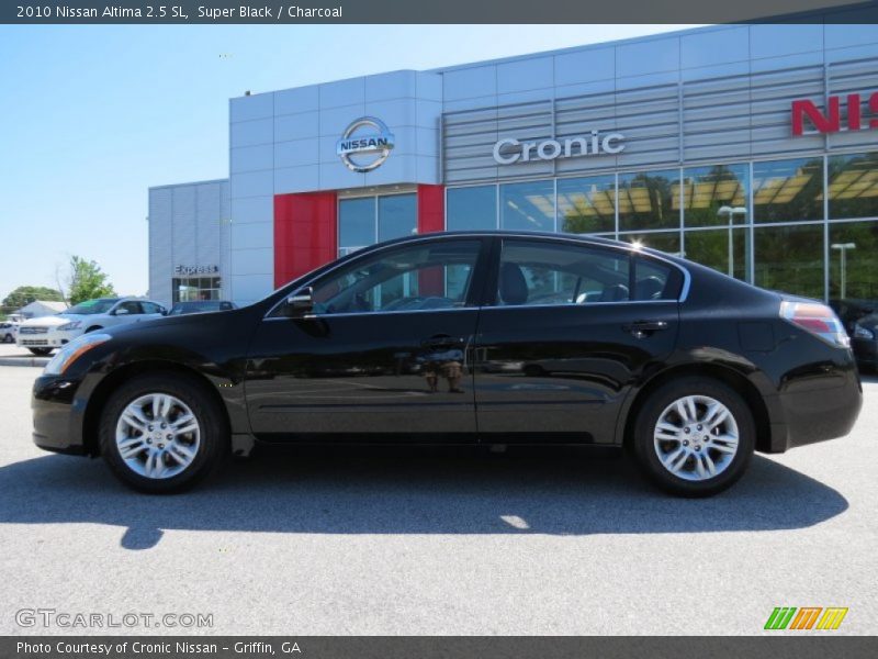 Super Black / Charcoal 2010 Nissan Altima 2.5 SL