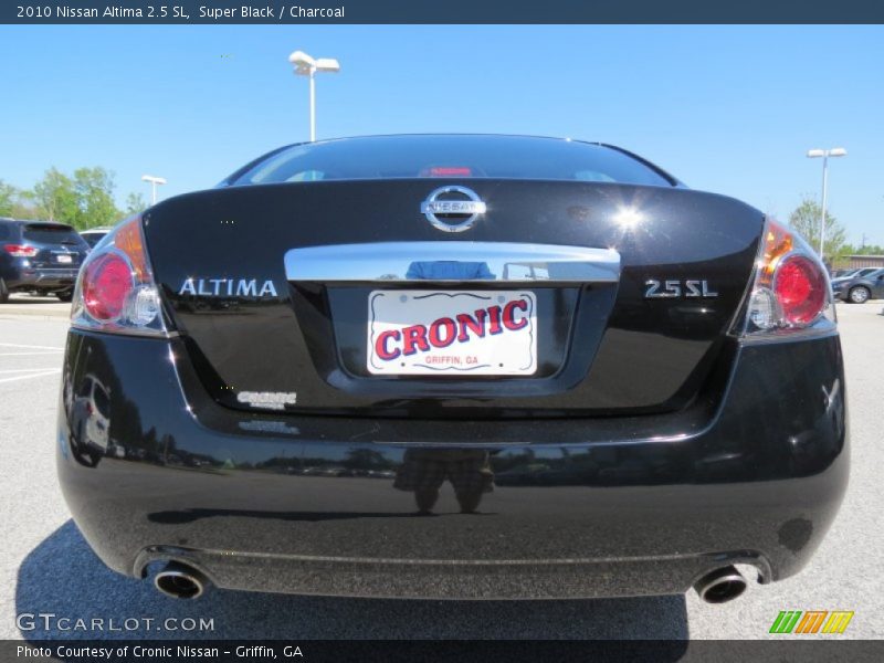 Super Black / Charcoal 2010 Nissan Altima 2.5 SL