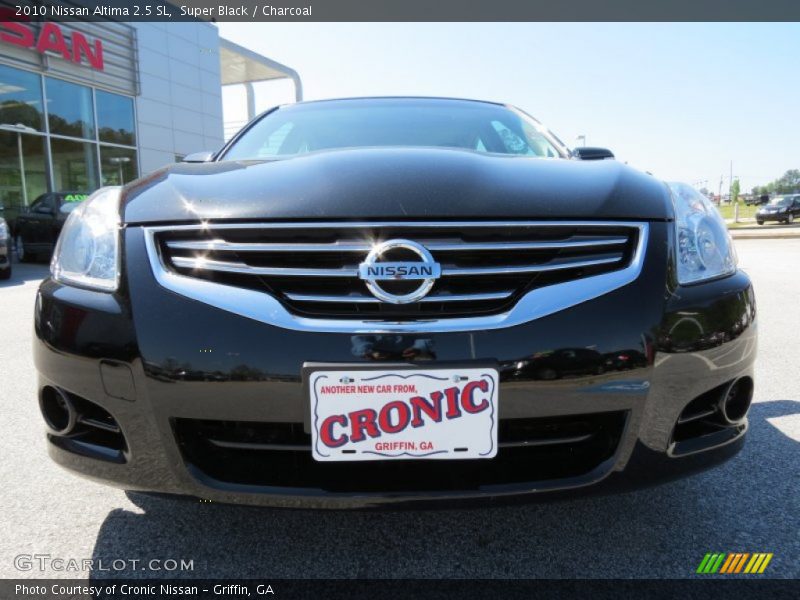 Super Black / Charcoal 2010 Nissan Altima 2.5 SL