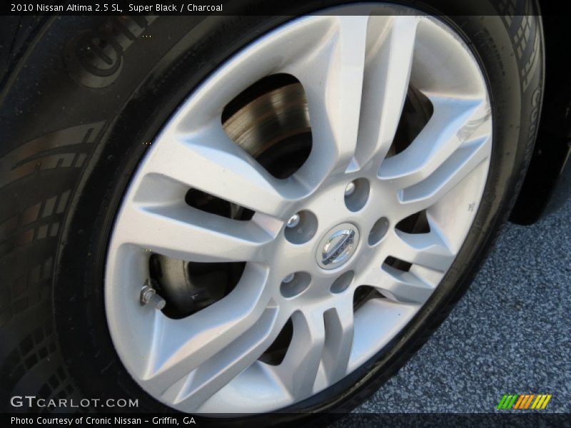 Super Black / Charcoal 2010 Nissan Altima 2.5 SL