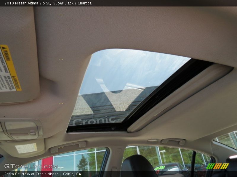 Super Black / Charcoal 2010 Nissan Altima 2.5 SL