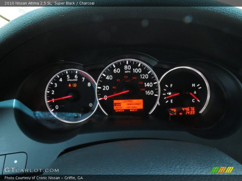 Super Black / Charcoal 2010 Nissan Altima 2.5 SL