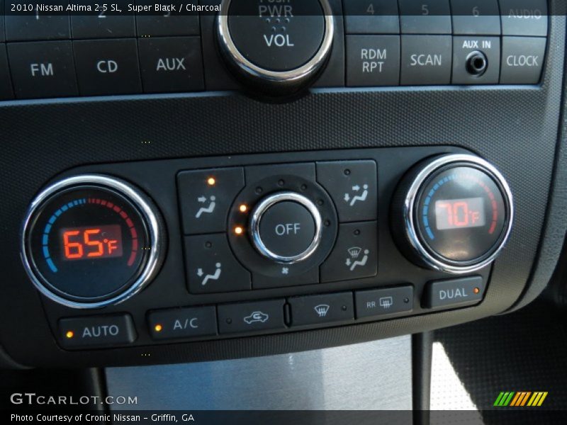 Super Black / Charcoal 2010 Nissan Altima 2.5 SL