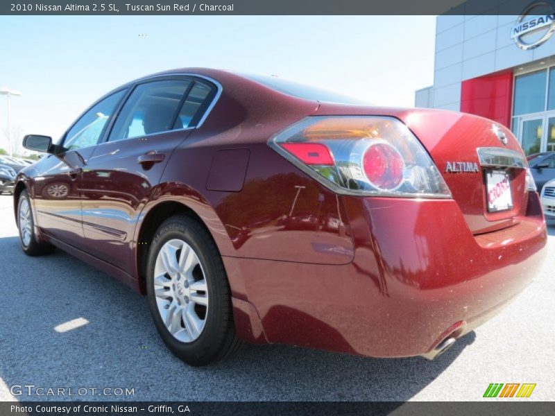 Tuscan Sun Red / Charcoal 2010 Nissan Altima 2.5 SL