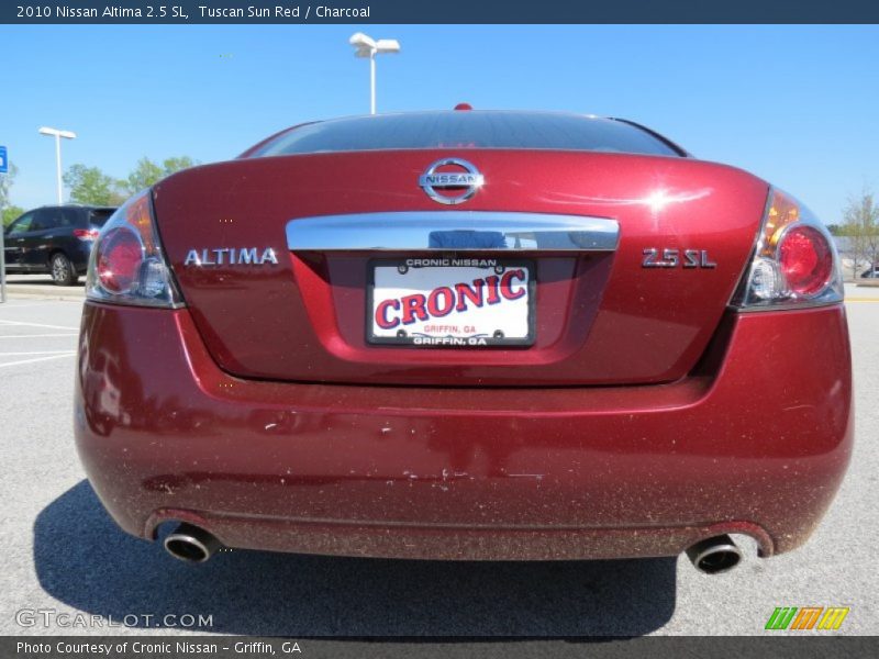 Tuscan Sun Red / Charcoal 2010 Nissan Altima 2.5 SL