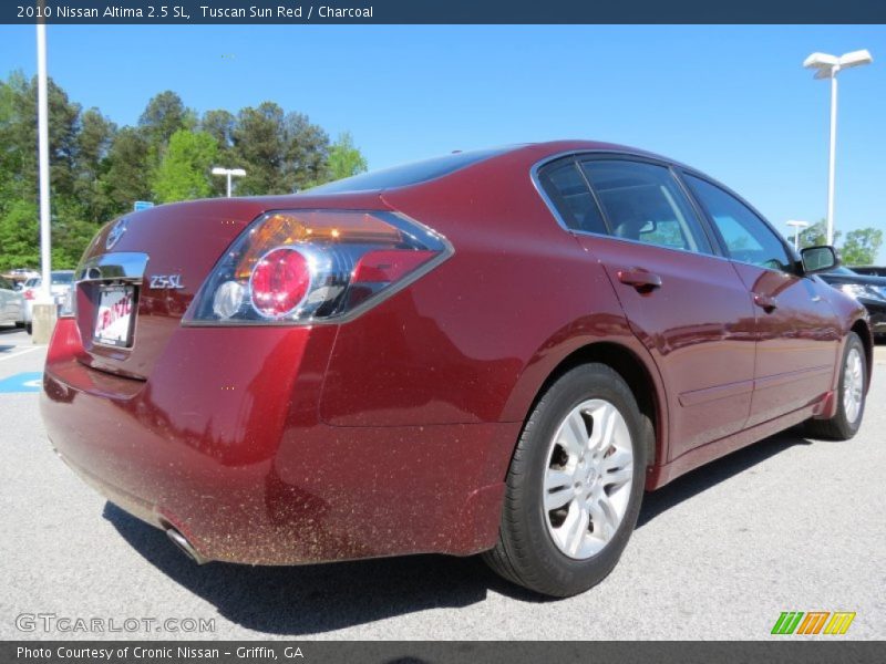 Tuscan Sun Red / Charcoal 2010 Nissan Altima 2.5 SL