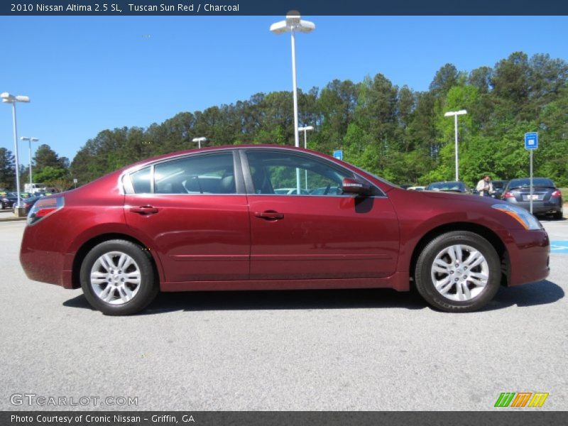 Tuscan Sun Red / Charcoal 2010 Nissan Altima 2.5 SL