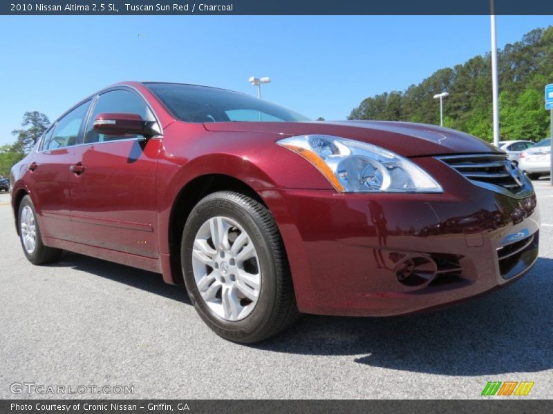 Tuscan Sun Red / Charcoal 2010 Nissan Altima 2.5 SL
