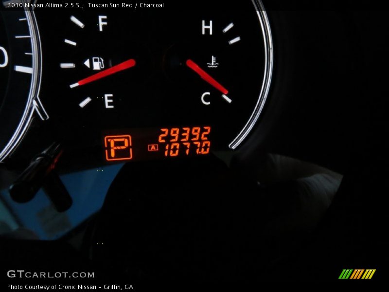 Tuscan Sun Red / Charcoal 2010 Nissan Altima 2.5 SL