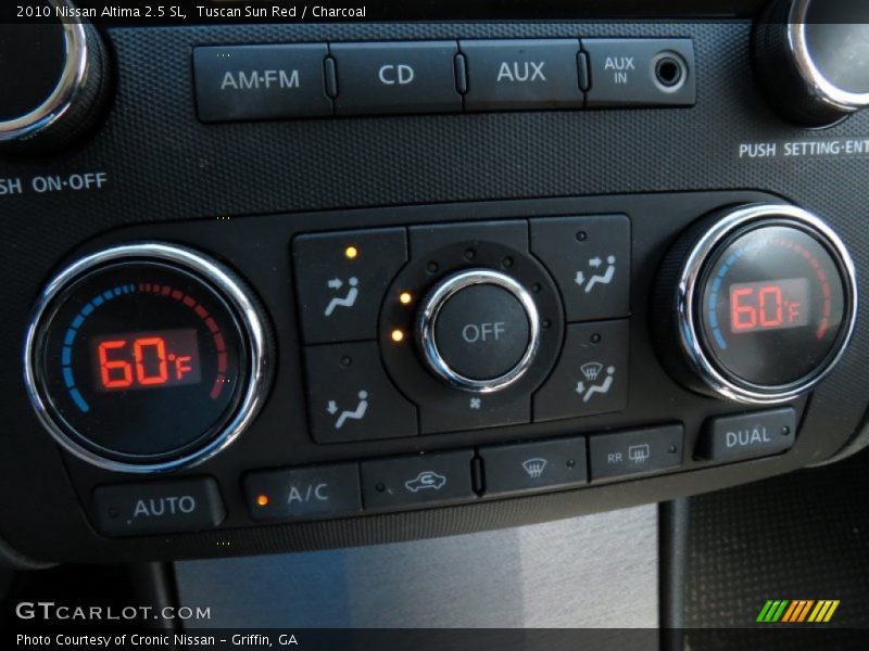 Tuscan Sun Red / Charcoal 2010 Nissan Altima 2.5 SL
