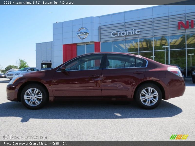 Tuscan Sun / Charcoal 2011 Nissan Altima 2.5 S