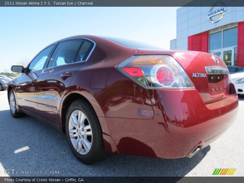 Tuscan Sun / Charcoal 2011 Nissan Altima 2.5 S