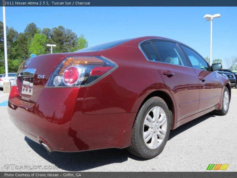 Tuscan Sun / Charcoal 2011 Nissan Altima 2.5 S