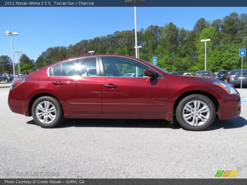 Tuscan Sun / Charcoal 2011 Nissan Altima 2.5 S