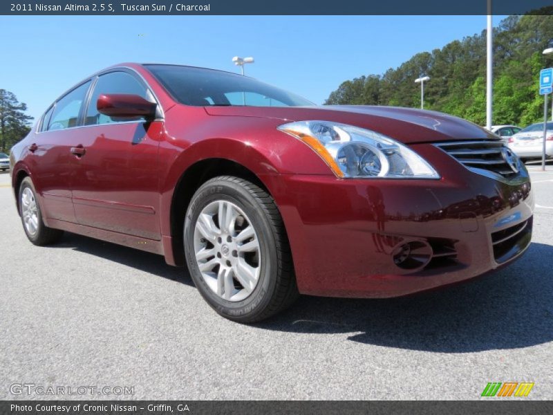 Tuscan Sun / Charcoal 2011 Nissan Altima 2.5 S
