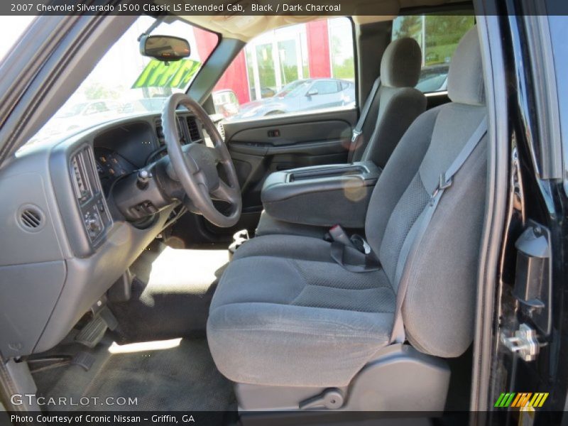 Black / Dark Charcoal 2007 Chevrolet Silverado 1500 Classic LS Extended Cab