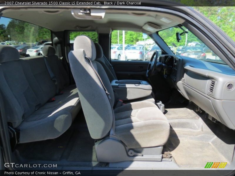 Black / Dark Charcoal 2007 Chevrolet Silverado 1500 Classic LS Extended Cab